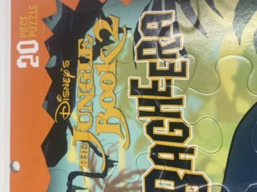 Vintage Disney Jungle book 2 set of 3 puzzles 20 pieces puzzle